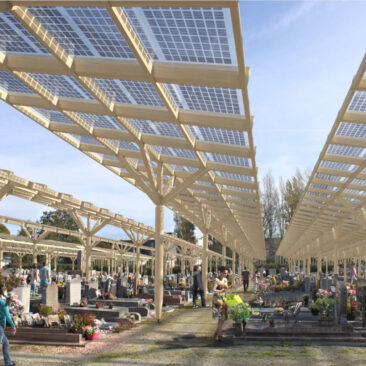 U Francuskoj postavljaju solarne panele iznad groblja